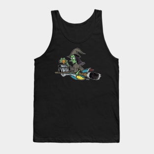 "Blown Broomstick" Tank Top